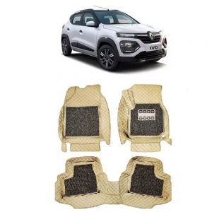 Floor Mats for Kwid   - beige